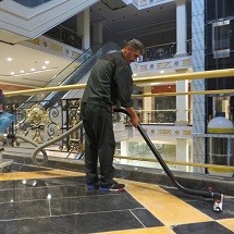 shopping mall vacuum cleaner نظافت مراکز تجاری با دستگاه جاروبرقی